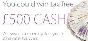 CrazyWin.co.uk - Pin Submit Win Tax Free £500 Cash CPA offer