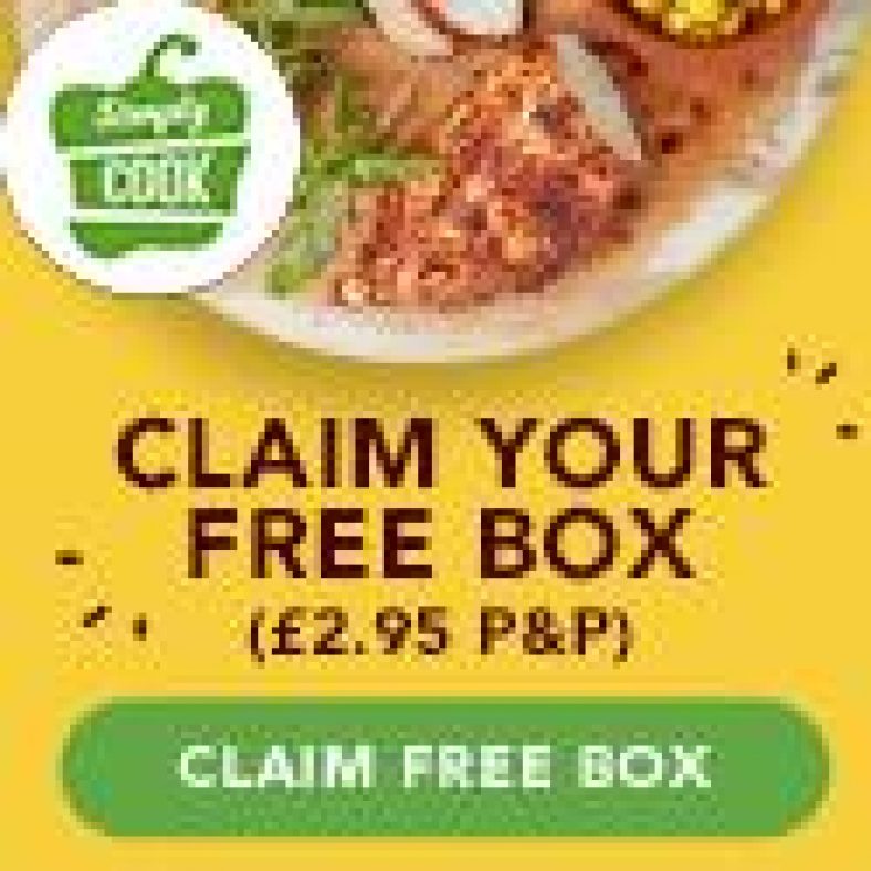 Simplycook - Claim Your First £1 Trial Box [uk] Cpa Offer 